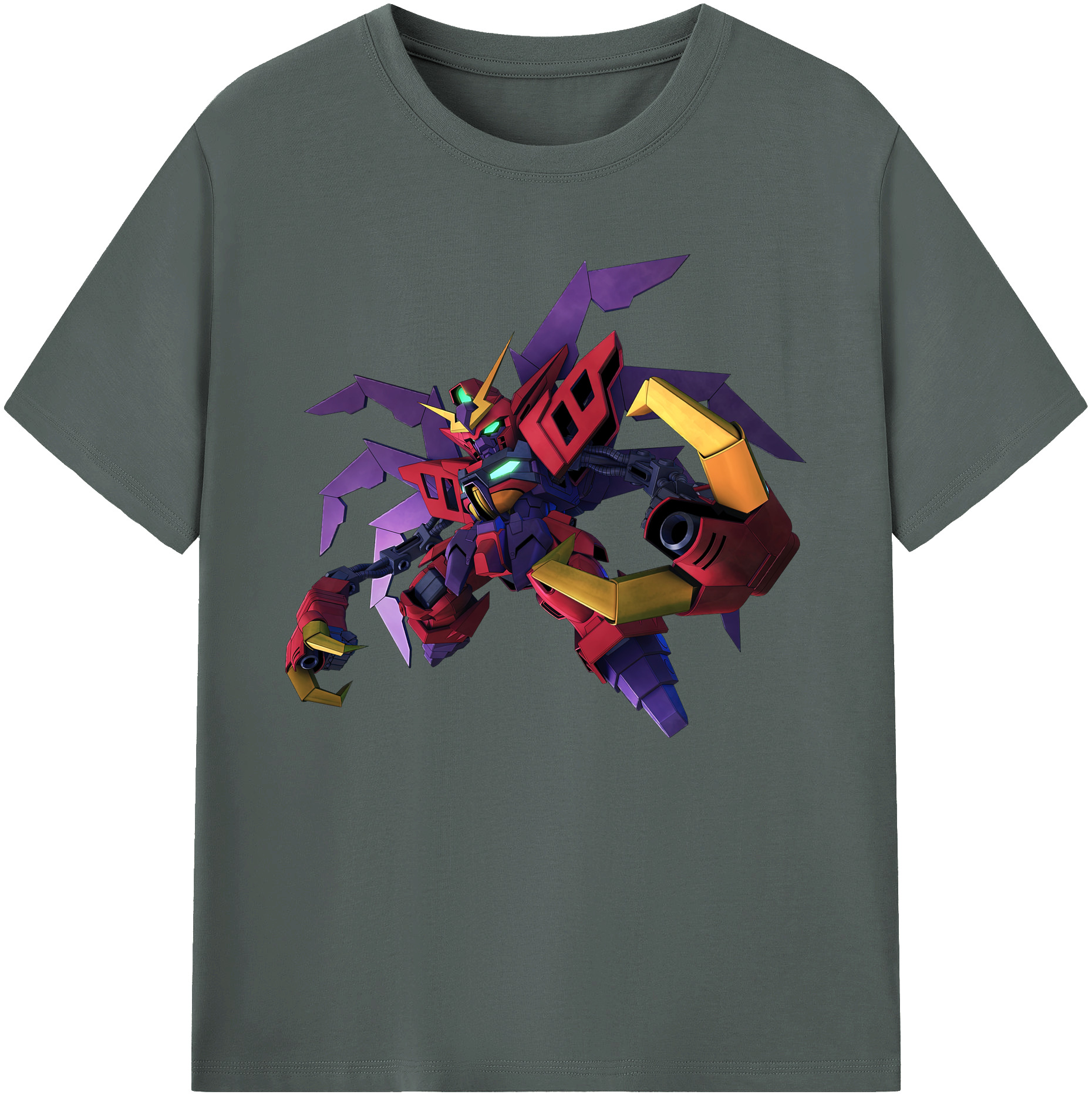 （画像用） 機動戦士ガンダム Mobile Suit Gundam 綿100％ メンズ半袖Tシャツ｜肌触りやわらか＆通気性